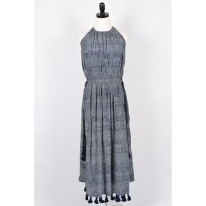 Apiece Apart Silk Tassel Dress Size 6